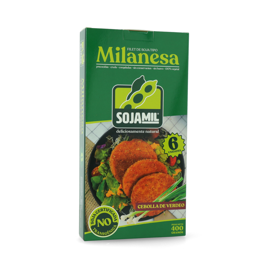 MILANESAS DE SOJA SABOR CEBOLLITA